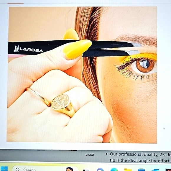 NEW Laroba Precision Slant Tweezers - Picture 6 of 10